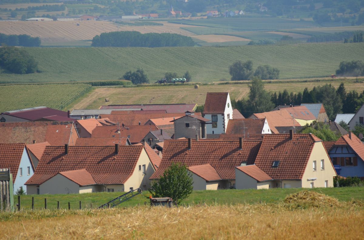 Vue du village 2013 (Crédit Yannick)